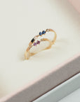 Duo Gem Ring