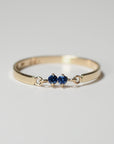 Duo Gem Ring