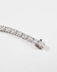 East-West Oval Lab Diamond Tennis Bracelet
