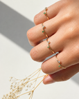 Double Gem Ring