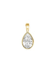 Pear Lab Diamond Pendant