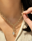 Large Oval Link Chain with Swivel & Charm Clasp