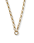 Large Oval Link Chain with Swivel & Charm Clasp