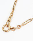 Large Mixed Link Chain with Swivel & Charm Clasp