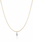 Floating Marquise Lab Diamond Necklace
