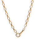 Large Oval Link Chain with Swivel & Charm Clasp