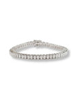 8ct Oval Lab Diamond Tennis Bracelet