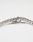 Round Lab Diamond Tennis Bracelet Large