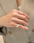 Sierra Wave Diamond Ring