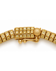 Yellow Sapphire Tube Tennis Bracelet