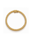 Yellow Sapphire Tube Tennis Bracelet