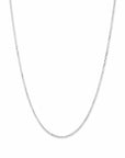 Sterling Silver Slim Curb Chain