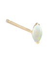 Marquise Gem Stud Earring (Single)