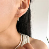 Diamond Duo Link Earrings