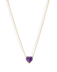 Sweetheart Gem Pendant Necklace