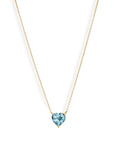 Sweetheart Gem Pendant Necklace