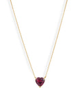 Sweetheart Gem Pendant Necklace