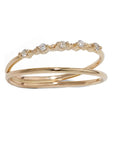 Spaced Diamond Duo Ring