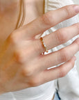 Duo Gem Ring