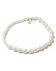 Contrast Pearl Strand Bracelet