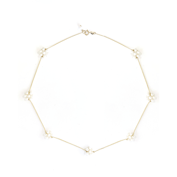 Flower 2025 station necklace
