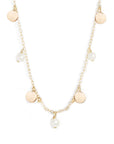 Baby Pearl Confetti Spaced Necklace