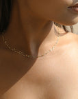 18K Shimmer Beaded Duo Necklace