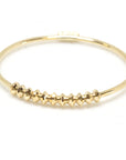 18K Shimmer Skinny Ring
