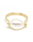 Baroque Pearl Ring