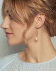 Baroque Pearl Threader Earrings