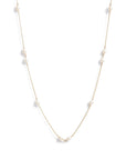 Spaced Keshi Pearl Necklace