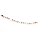 18K White Gold Shimmer Necklace