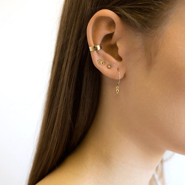 14K Gold Earring Back – POPPY FINCH U.S.