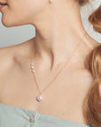 Baroque Pearl Drop Pendant Necklace