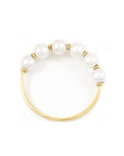Pearl Shimmer Bead Ring