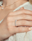 Pearl Shimmer Bead Ring