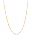 Petite Paperclip Link Necklace