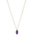 Marquise Gem Pendant Necklace