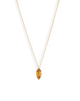 Marquise Gem Pendant Necklace