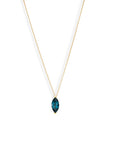 Marquise Gem Pendant Necklace