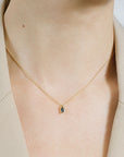 Marquise Gem Pendant Necklace