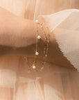 Baby Pearl Station Bracelet