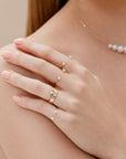 Skinny Baby Pearl Ring