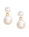 Double Pearl Earrings