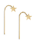 Star Threader Earrings