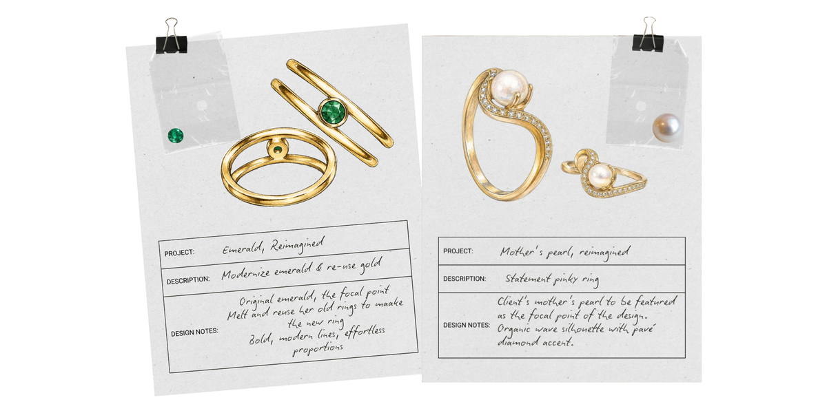 The Poppy Finch Custom Experience: From Your Story to Something New