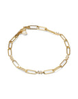 Large Link Diamond Bracelet