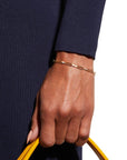 Large Link Diamond Bracelet