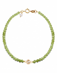 Peridot Diamond Bracelet