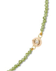 Peridot Diamond Necklace